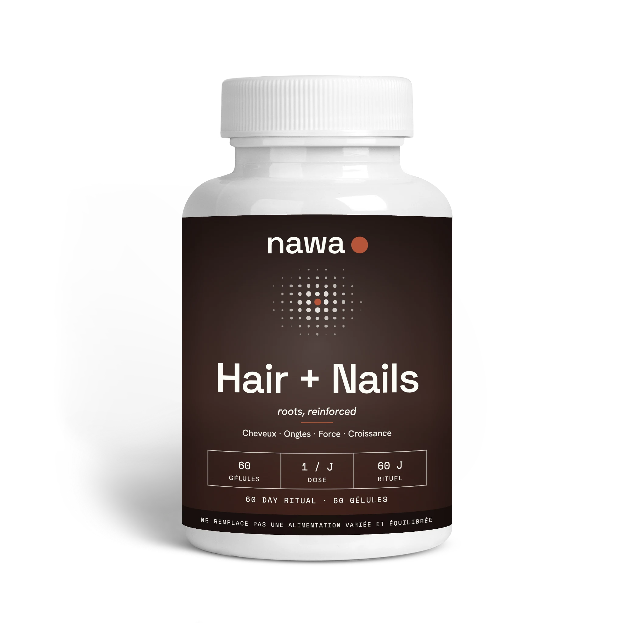 NAWA Hair + Nails — 60 gélules